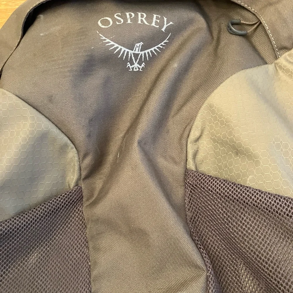 Osprey Men's Backpack - Black and Olive - Picture 2 of 11